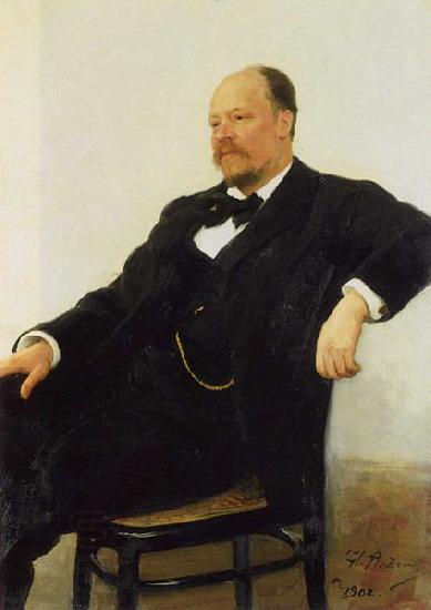 Ilya Yefimovich Repin Portrait of the composer Anatoly Konstantinovich Lyadov China oil painting art